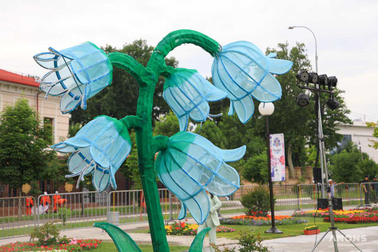 Праздник красоты и эстетики: в Ташкенте стартовал фестиваль цветов Tashkent Flower Fest 2022 – фото