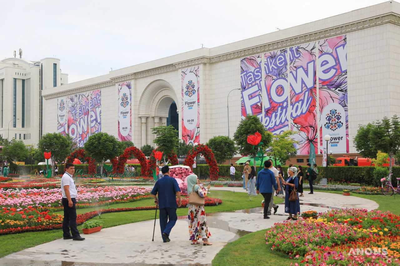 Праздник красоты и эстетики: в Ташкенте стартовал фестиваль цветов Tashkent Flower Fest 2022 – фото