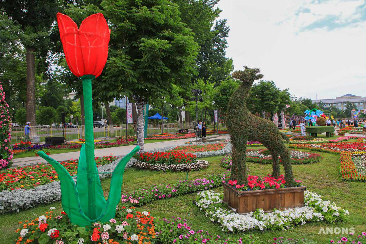 Праздник красоты и эстетики: в Ташкенте стартовал фестиваль цветов Tashkent Flower Fest 2022 – фото