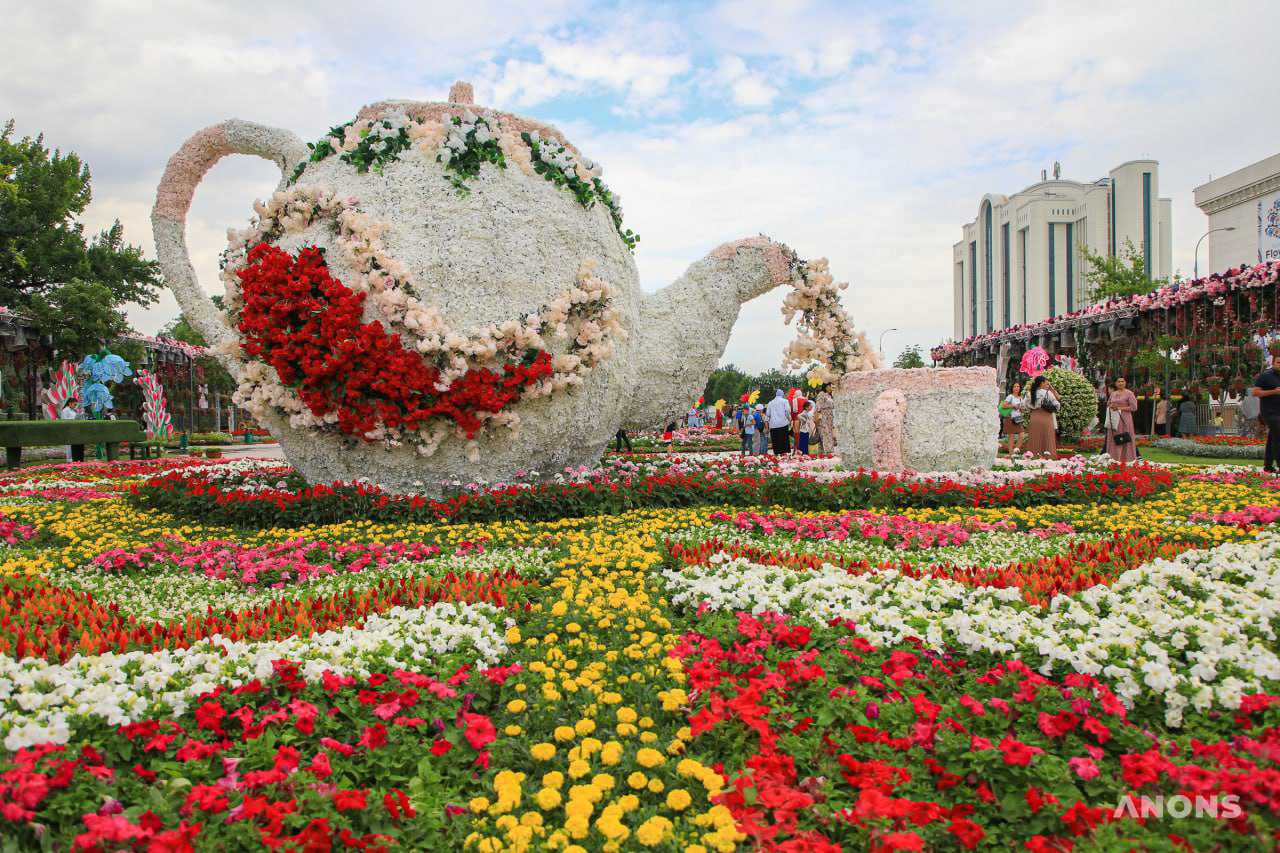 Праздник красоты и эстетики: в Ташкенте стартовал фестиваль цветов Tashkent Flower Fest 2022 – фото