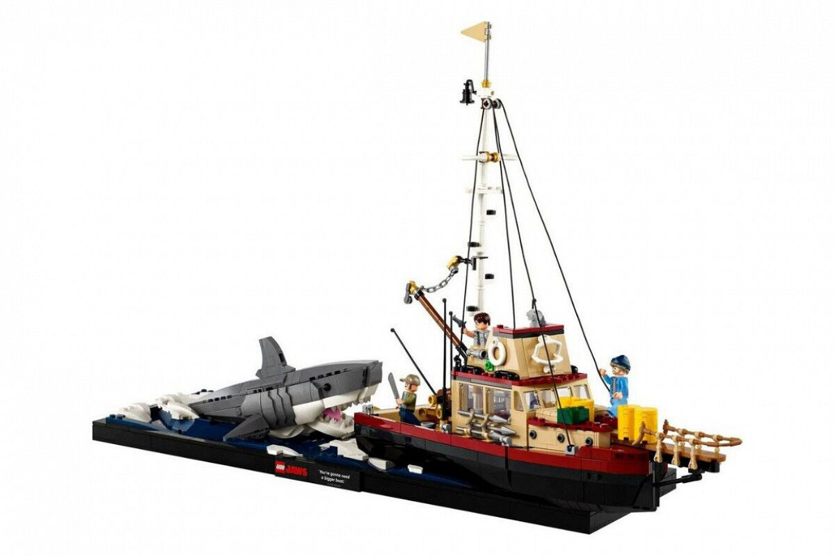 LEGO анонсировала набор по фильму «Челюсти» Стивена Спилберга