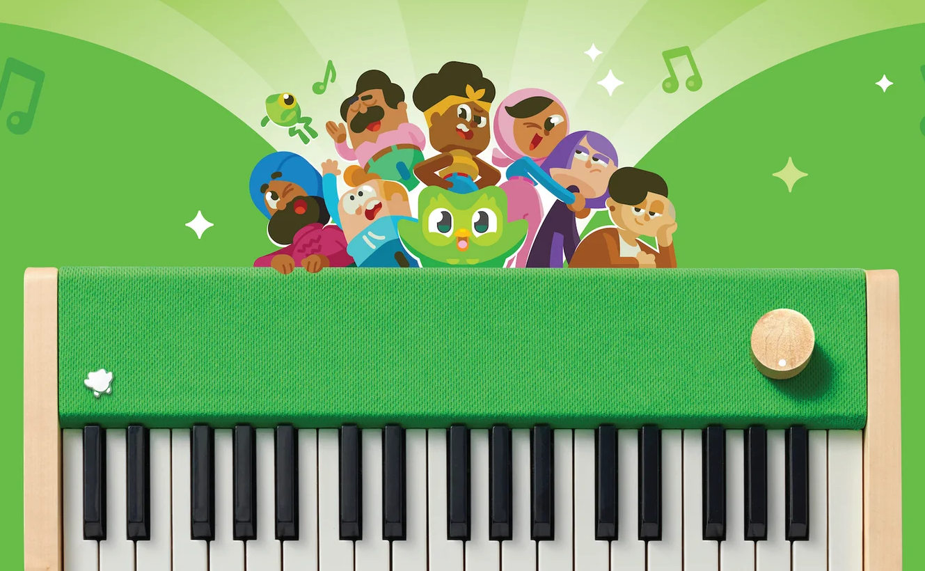 Создатели Duolingo представили цифровое пианино