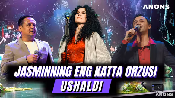 Jasmin konsert 2025! “Konsertimni kechalari tushlarimda ko’rib chiqdim”