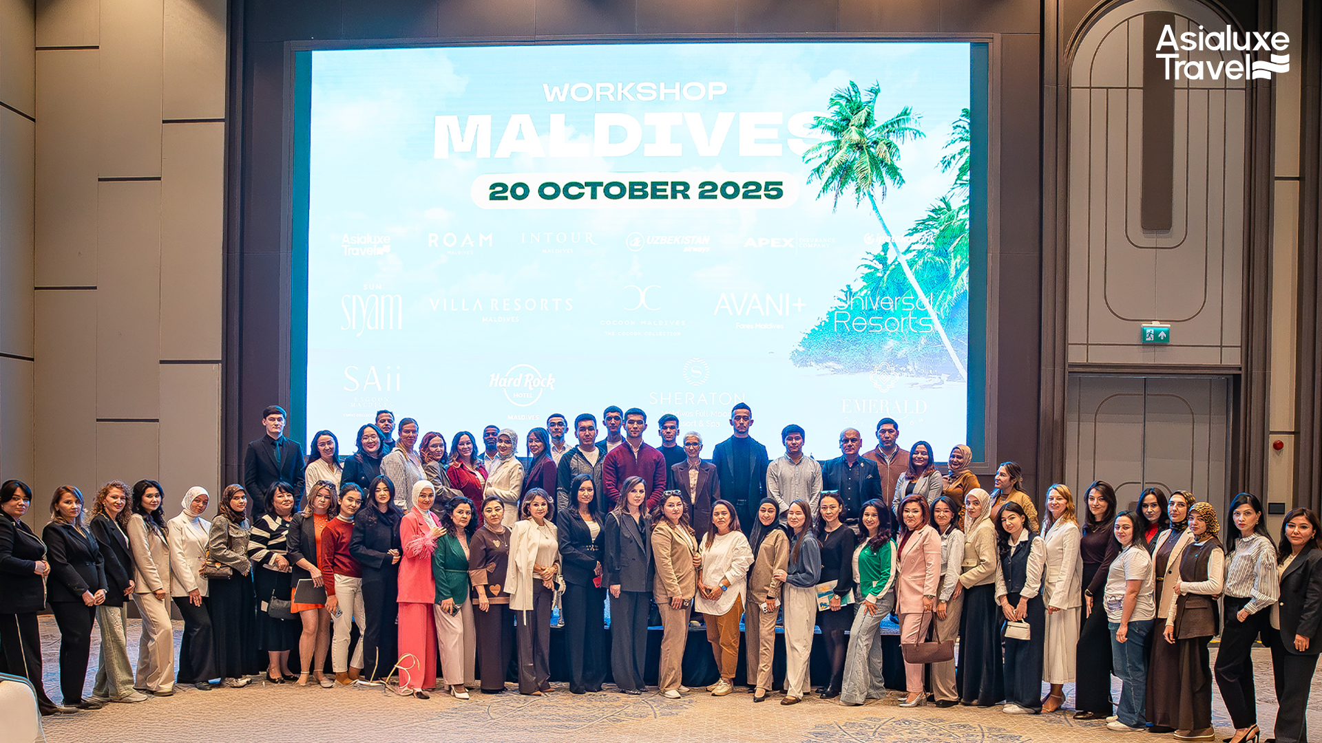Asialuxe Travel объединил туристическую элиту на Maldives Workshop Island Collection 2025
