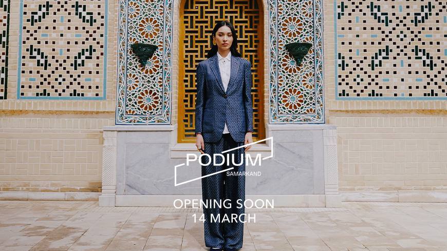 Department Store PODIUM Samarkand: мода и история в одном пространстве