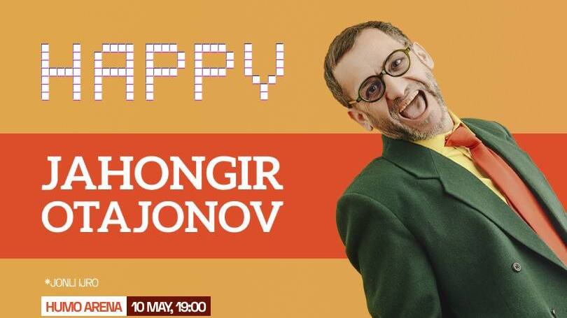 Toshkentda Jahongir Otajonovning konserti bo‘lib o‘tadi