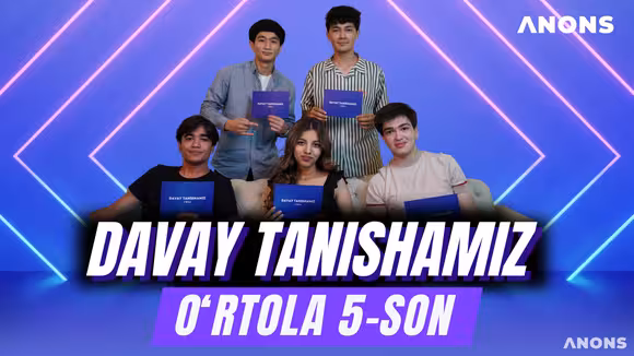 “Davay tanishamiz. O’rtola” navbatdagi 5 soni mehmonlari «Kopchilik»komandasi🤘🏻