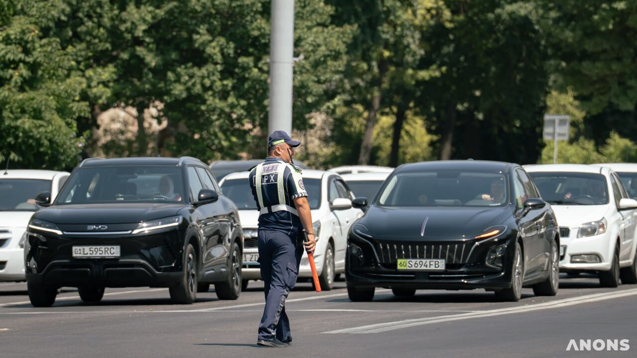 В центре Ташкента на нескольких улицах ограничат движение транспорта