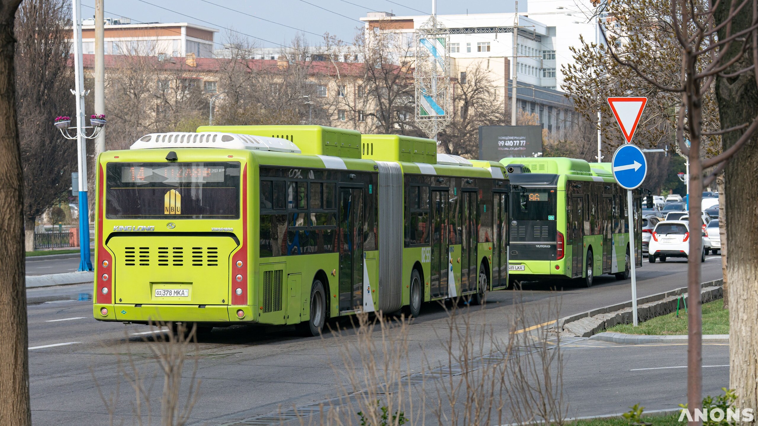 Объявлен режим работы общественного транспорта Ташкента на Курбан хайит