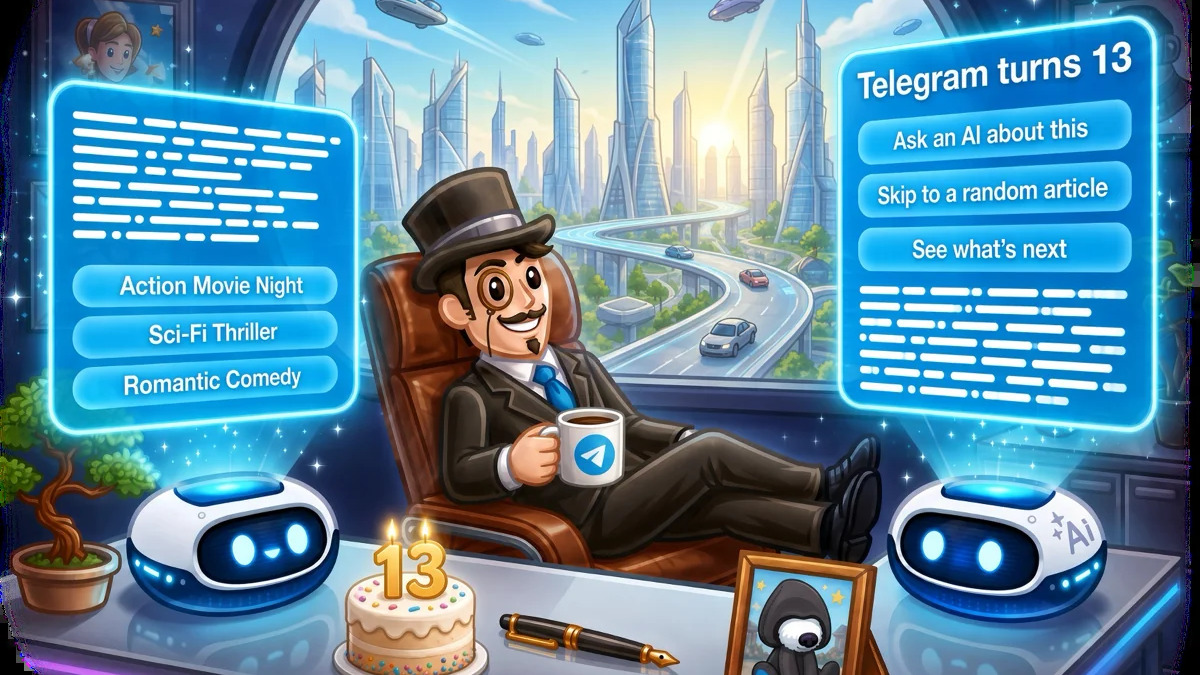 Telegram обновился: приветственные сообщения, кнопки в тексте и другие функции