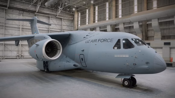 Для ВВС Узбекистана представили первый C-390 Millennium