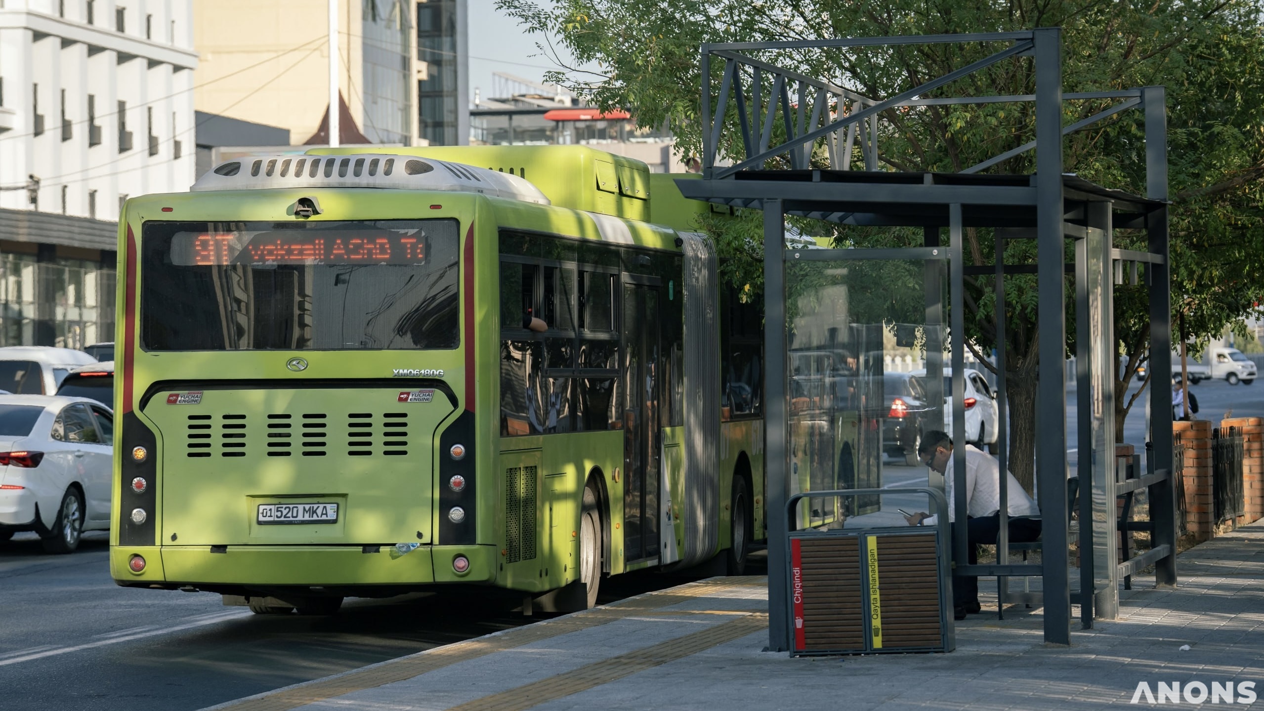 Toshkentda avtobuslarda bir kunda yo‘lovchilar oqimi 1,5 mln kishidan oshdi