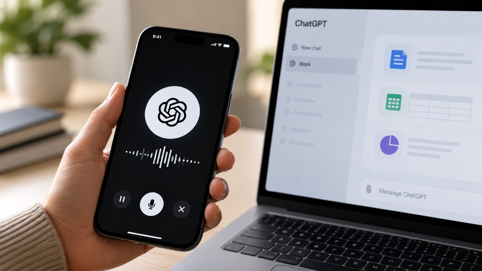 ChatGPT Work’ga smartfonlarda ovozli rejim qo‘shildi