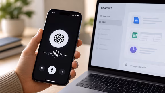 ChatGPT Work’ga smartfonlarda ovozli rejim qo‘shildi