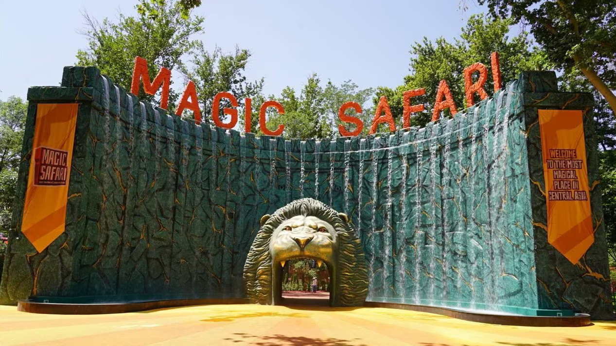 Открытие Magic Village в Magic Safari