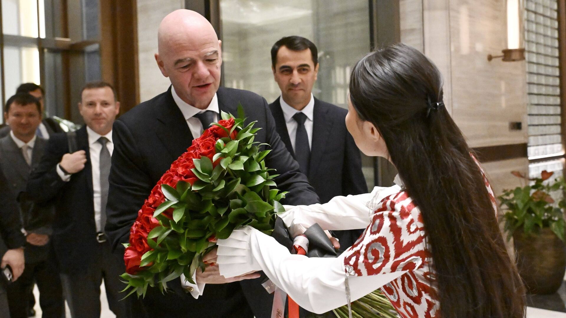FIFA prezidenti Janni Infantino O‘zbekistonga tashrif buyurdi